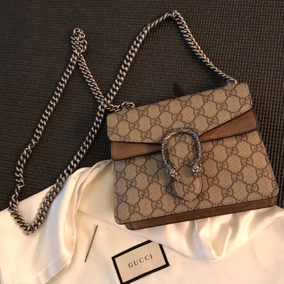 Gucci Handbags - Authentic Gucci MINI DIONYSUS GG SUPREME SHOULDER